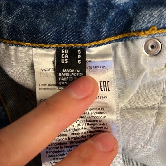 Vero Moda Women's Small Vmbrenda HR Long Shorts - Picture 5 of 7